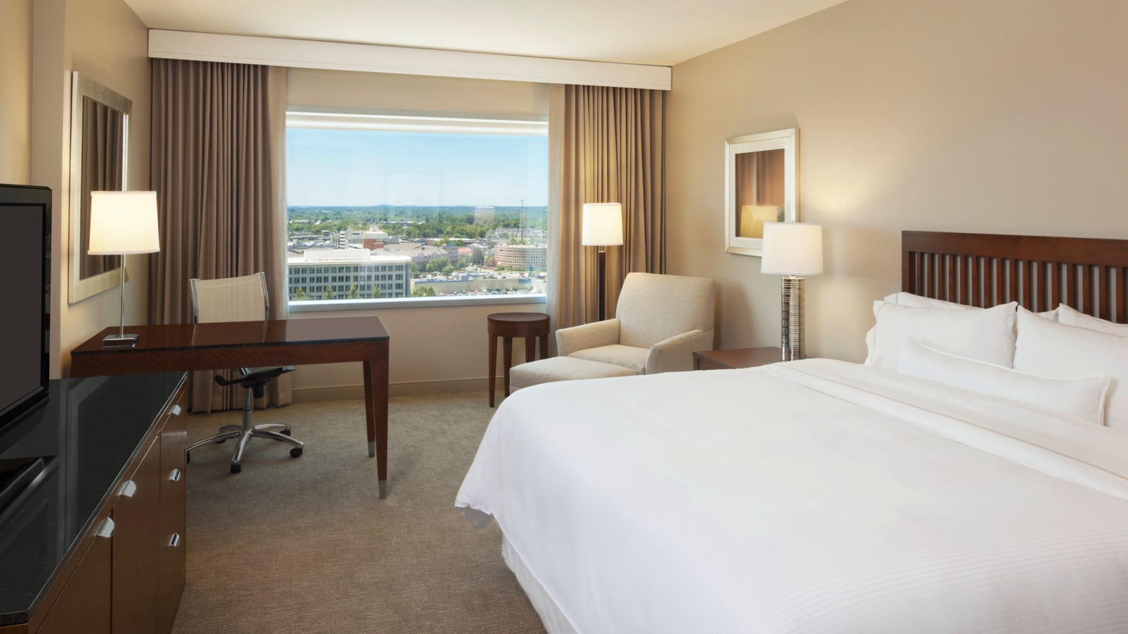 Charlotte Accommodation The Westin Hotel Traditional Deluxe Rooms